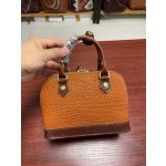 Handmade thickened vegetable tanned leather classic shell bag
